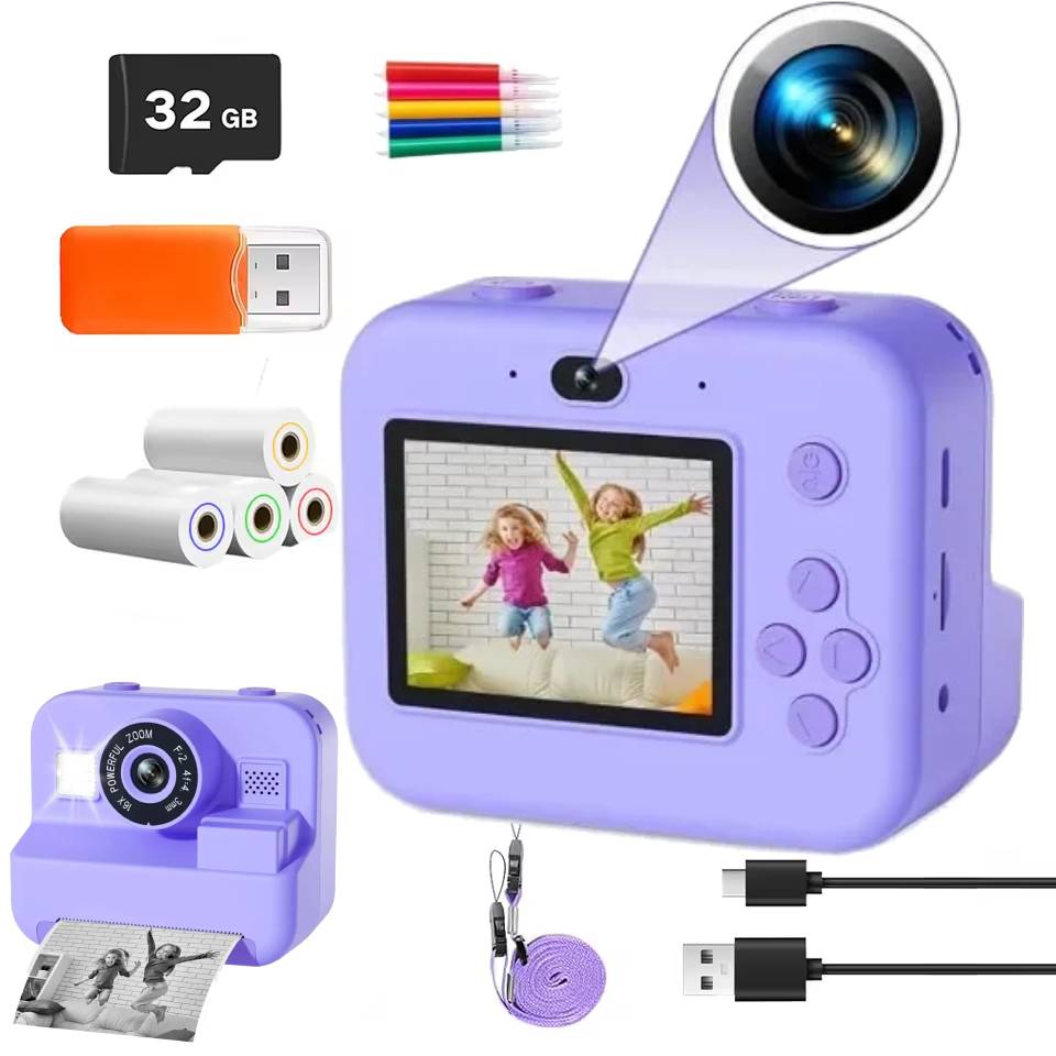 Kids Education Video - 1080P Children Mini Digital Video Camera