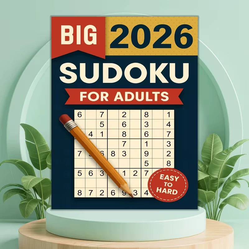 English Kids Education - 2026 English Sudoku Game Book That