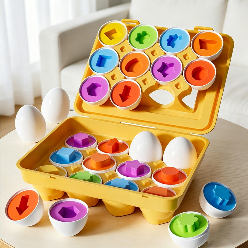 Kids Nature Education - Montessori Games Baby Toy Smart Egg