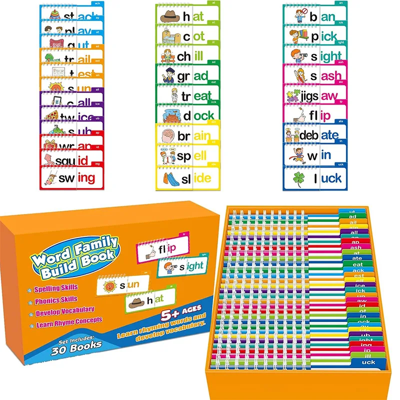 Kids Education Rhymes - 30 Read and Rhyme Flip Books
