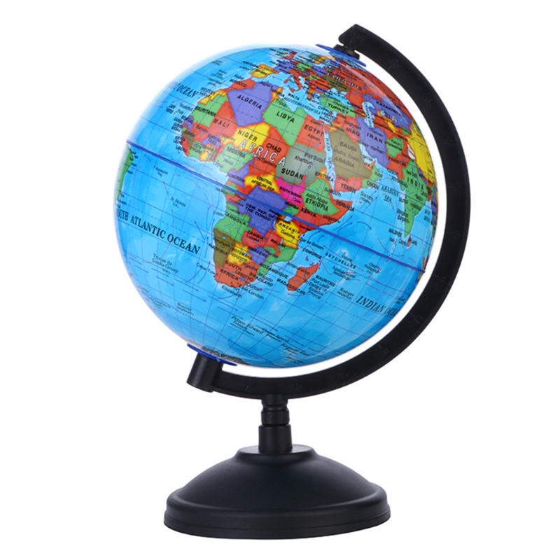 Educational Globe For Kids - 360 Degree Rotation Toddler Discovery World