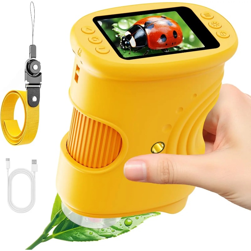 Education Kids Definition - Digital Microscope for Kids 1000X Handheld