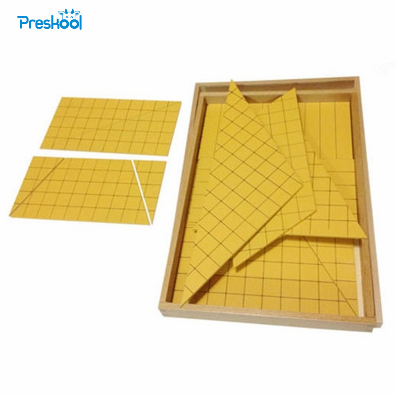 Kids Nature Education - Montessori Kids Toy Baby Wood Yellow
