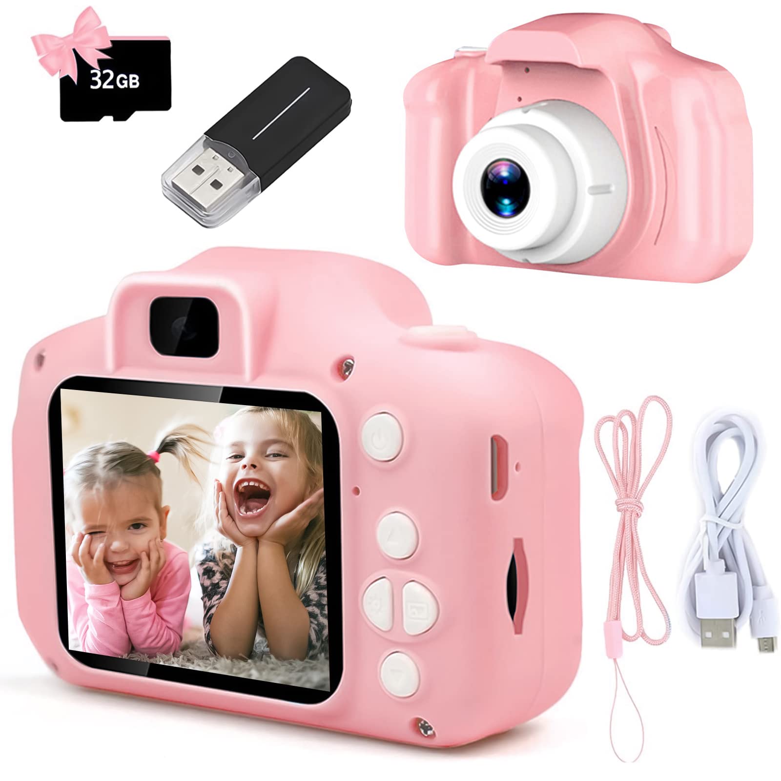 Kids Education Video - Kids Camera Toys Mini HD Digital