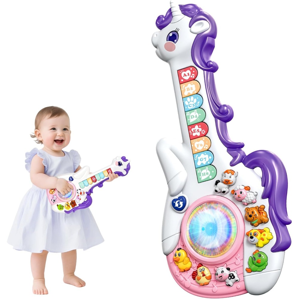 Kids First Education - Baby Musical Unicorn Toys Educational Cartoon