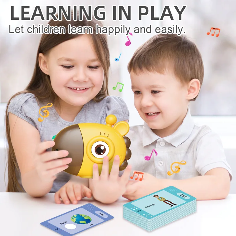 Giraffe Flash Card Reader Sigh - Kids Educational Reader ulasan dan harga