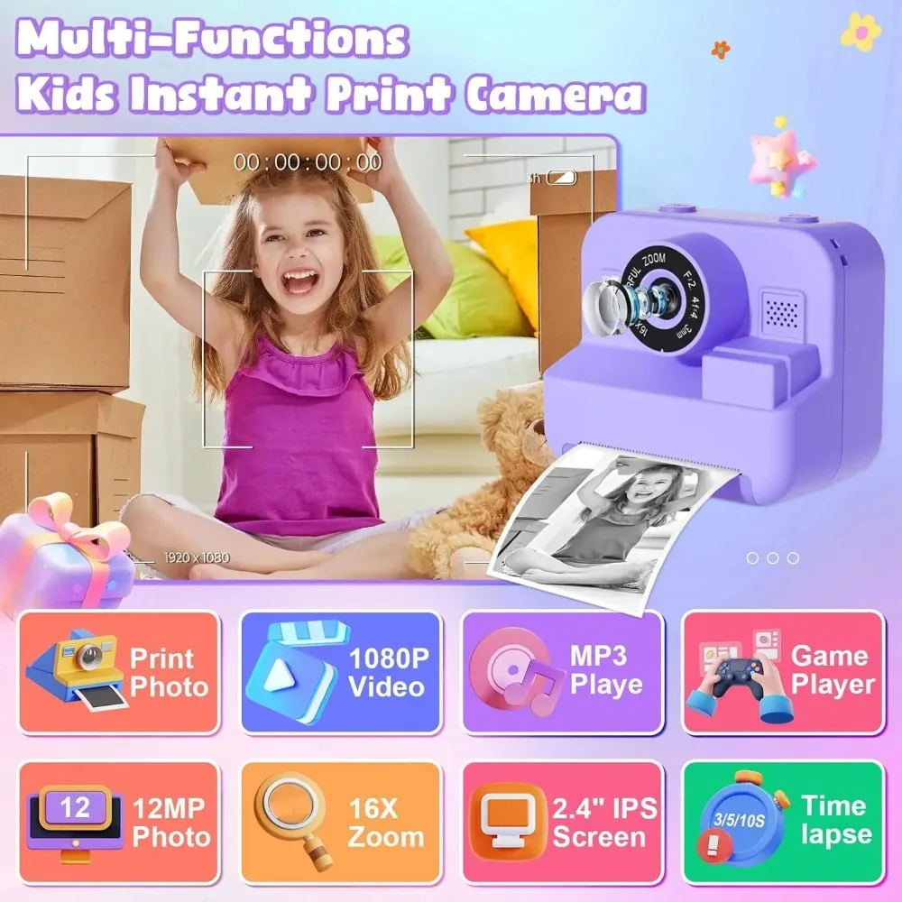 1080P Children Mini Digital Vi - Kids Education Video ulasan dan harga