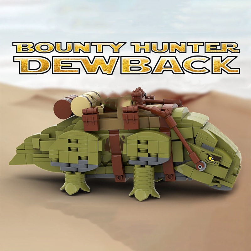 525pcs MOC Bounty Hunter Dewba - Kids Hunter Education ulasan dan harga