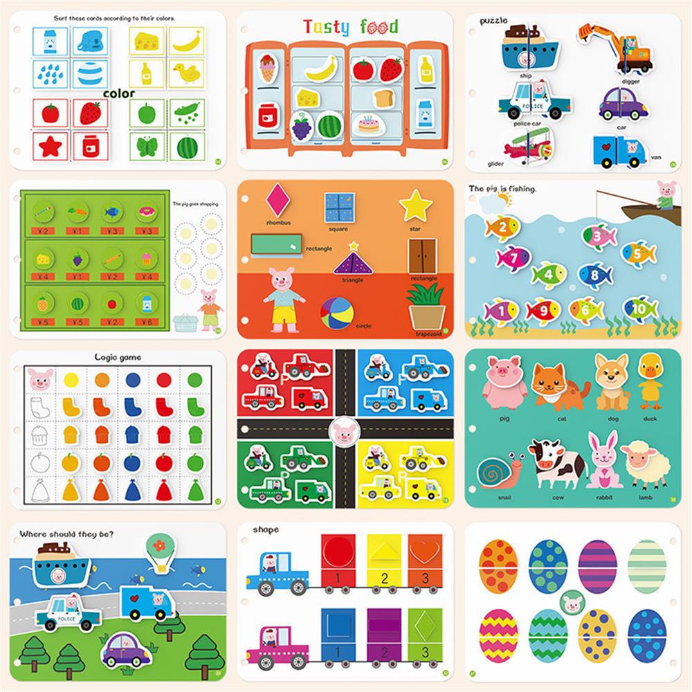 Baby Sticker Toy For Child Fir - Kids First Education ulasan dan harga