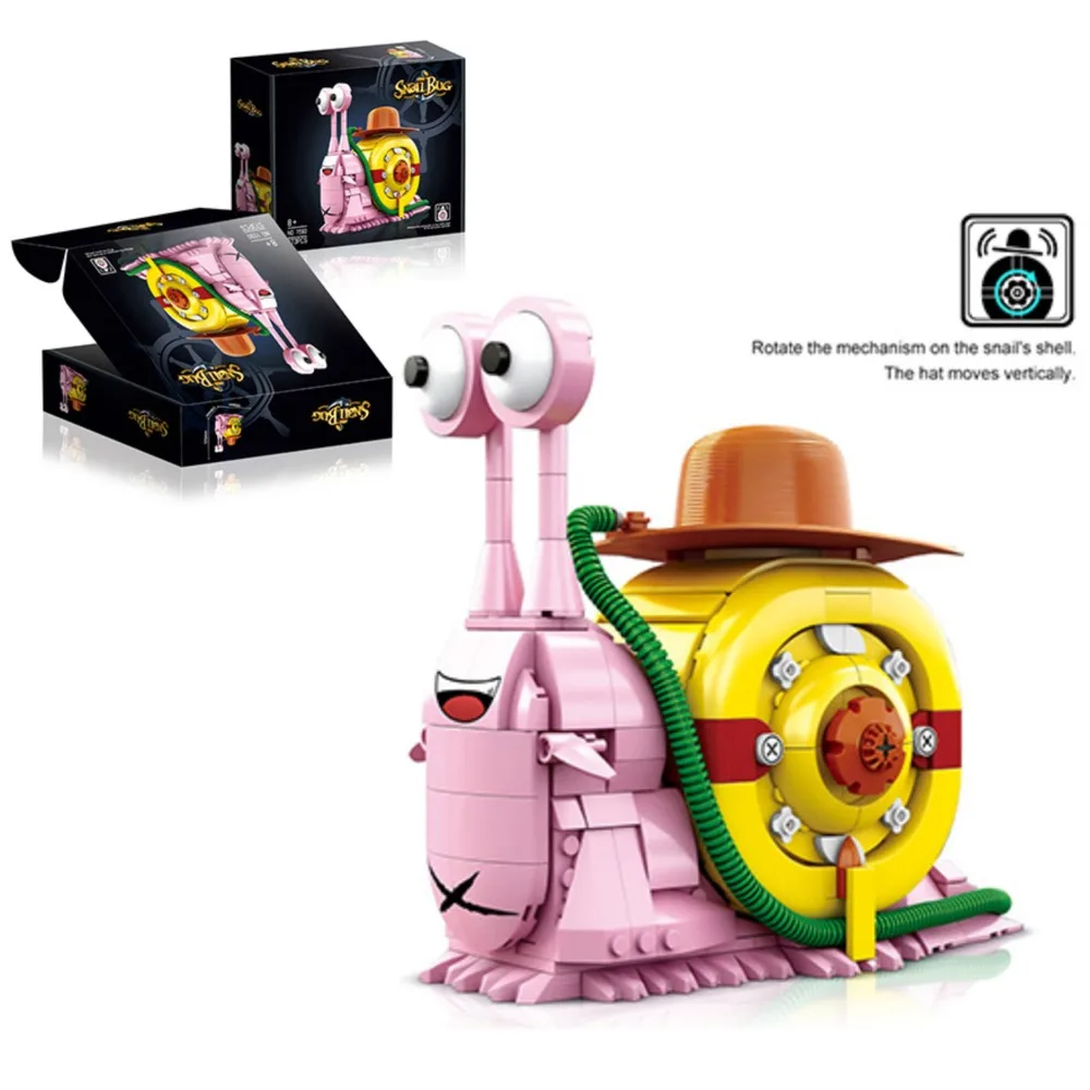 573pcs Snail Telephone Buildin - Kids Education Design ulasan dan harga