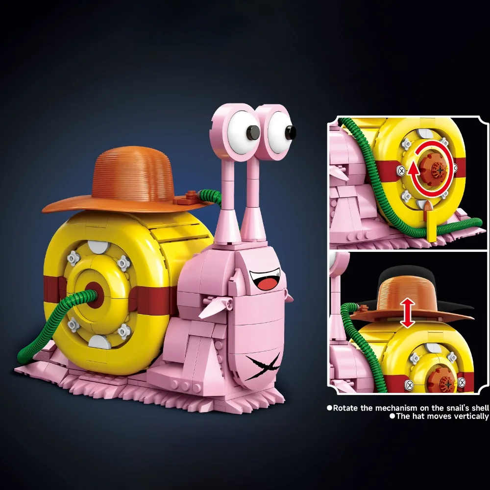 573pcs Snail Telephone Buildin - Kids Education Design ulasan dan harga