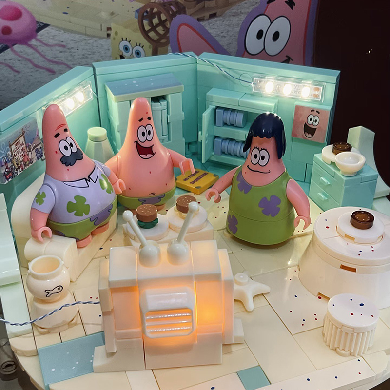 Spongebob Patrick Star Rock Ho - Kids First Education ulasan dan harga