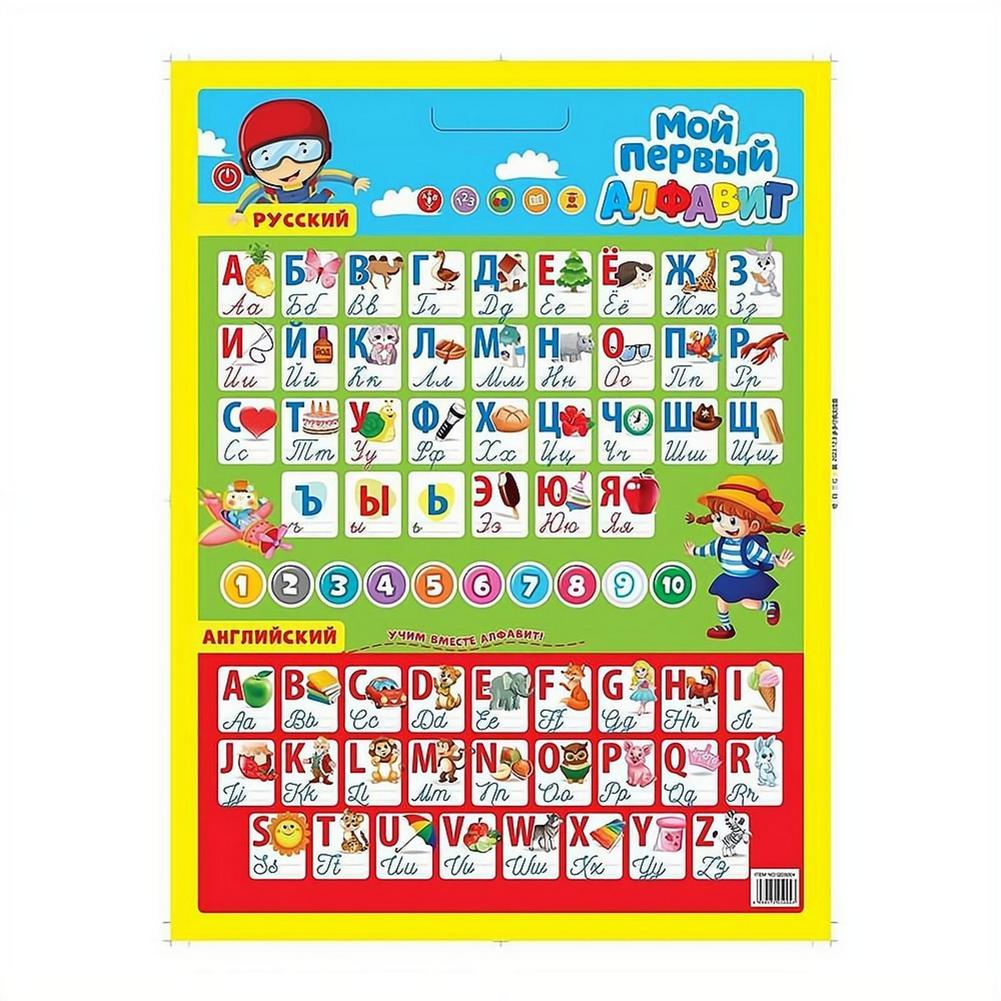 Russian Electronic Interactive - Kids Education Charts ulasan dan harga