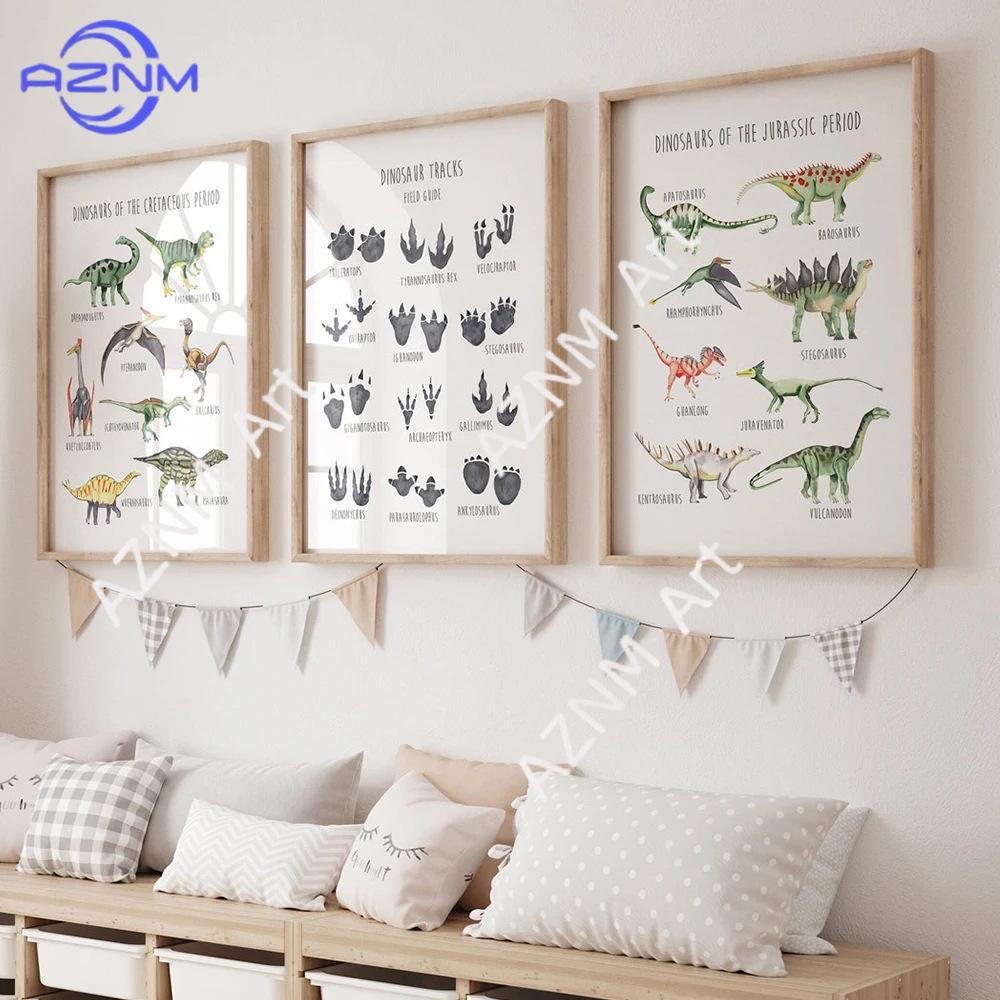 1/3PCS ，The cartoon dinosaur s - Kids Educational Resources ulasan dan harga