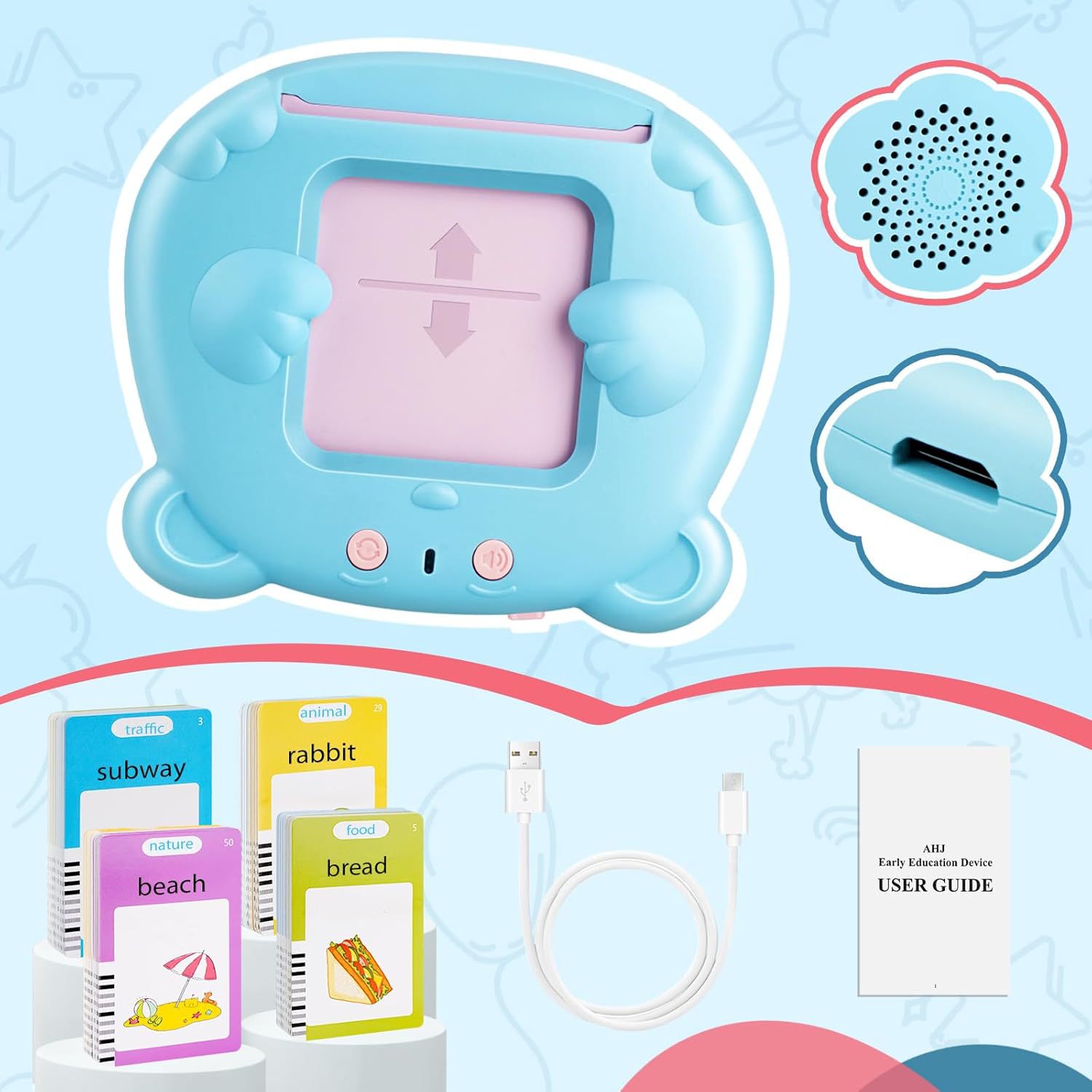Talking Flash Cards Reader Kid - Kids Educational Reader ulasan dan harga