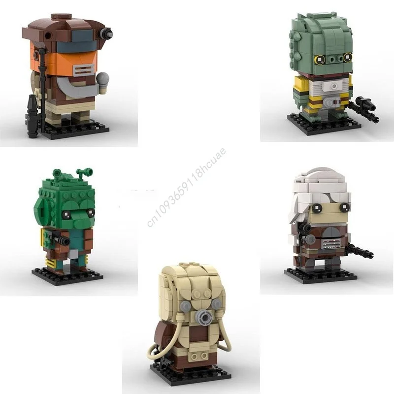 841pcs MOC Bounty Hunter Brick - Kids Hunter Education ulasan dan harga