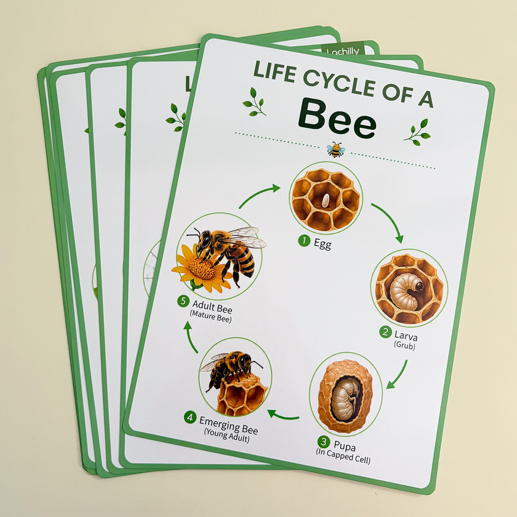 8Pcs Nature Life Cycle Educati - Kids Nature Education ulasan dan harga