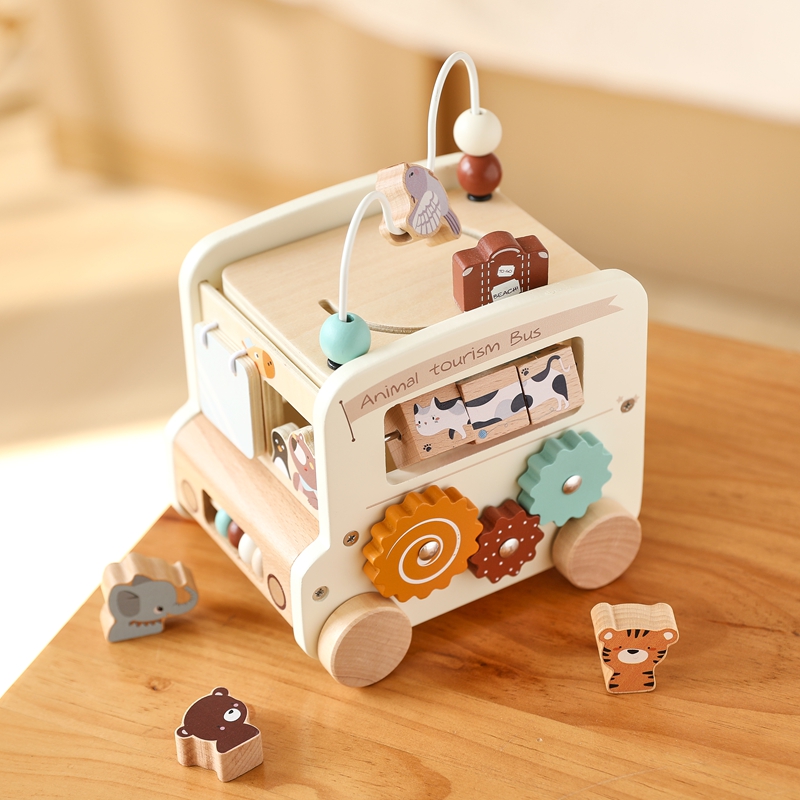 Montessori Wooden Children Toy - Kids Nature Education ulasan dan harga