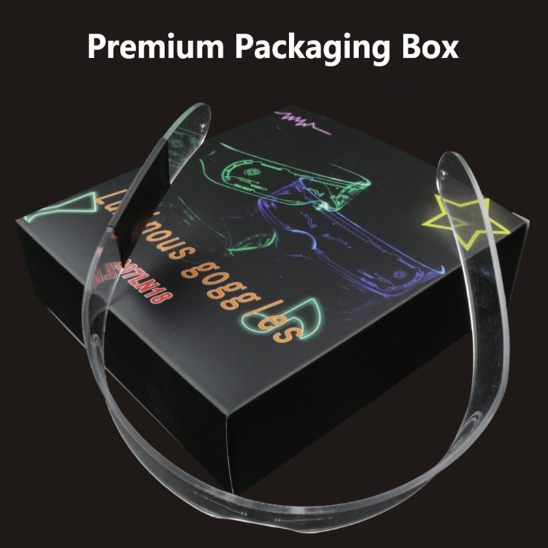 Cyberpunk Electric LED Glasses - English Kids Education ulasan dan harga