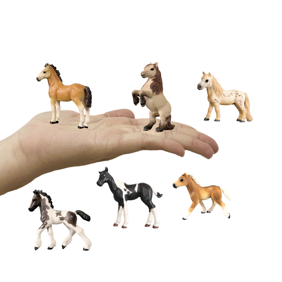 Horse Figurine Farm Animals Po - Kids First Education ulasan dan harga
