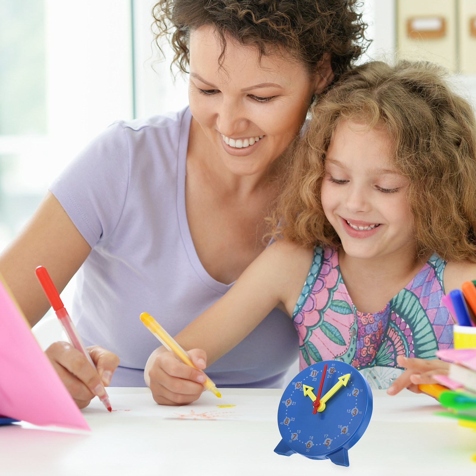 Teaching Clock for Kids Learni - Kids Education Design ulasan dan harga