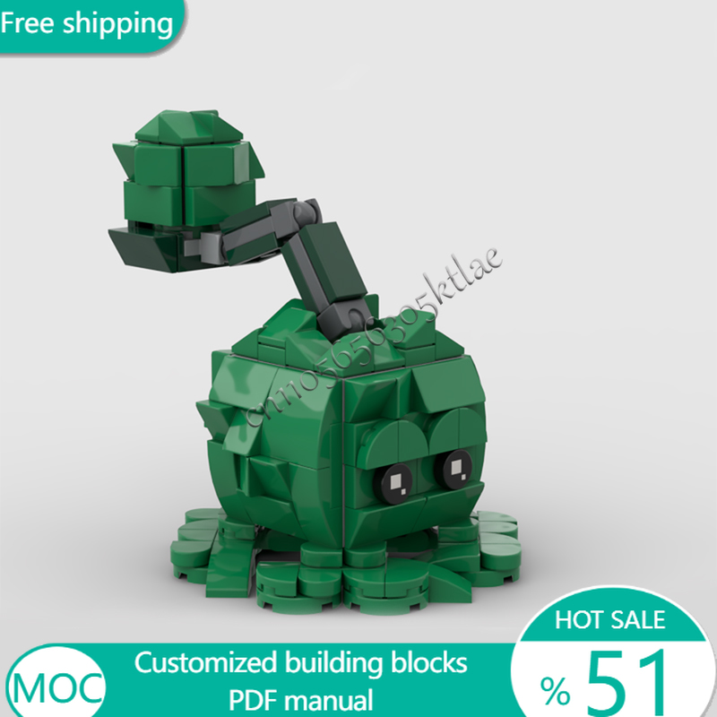 164 PCS Trees Cabbage-pult MOC - Kids Education Design ulasan dan harga