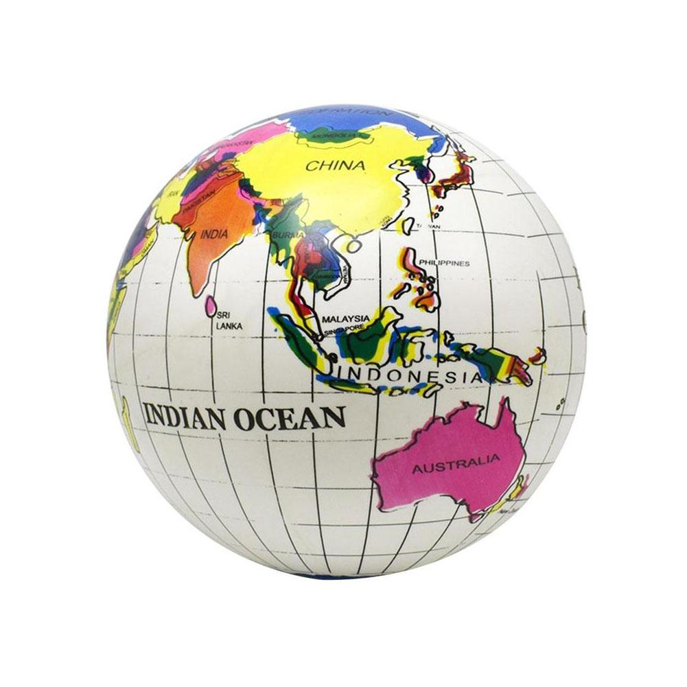 12/16Inch Inflate Globe Beach  - Educational Globe For Kids ulasan dan harga