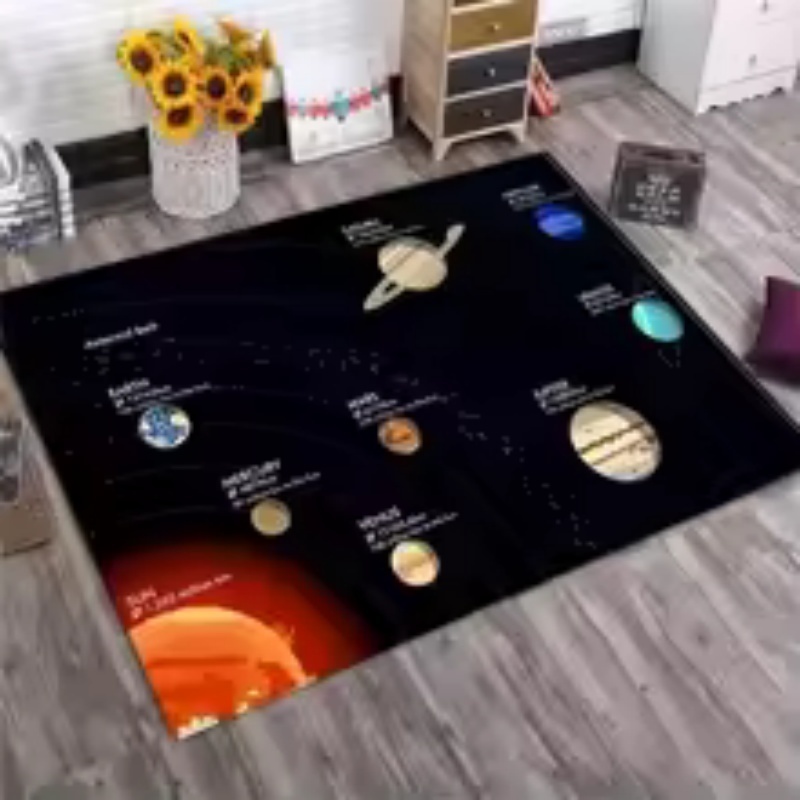 Black Background Solar System  - Kids Education Background ulasan dan harga