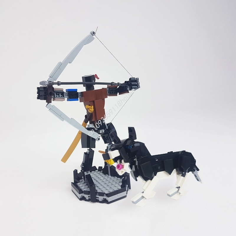 383pcs MOC The Masked Hunter H - Kids Hunter Education ulasan dan harga