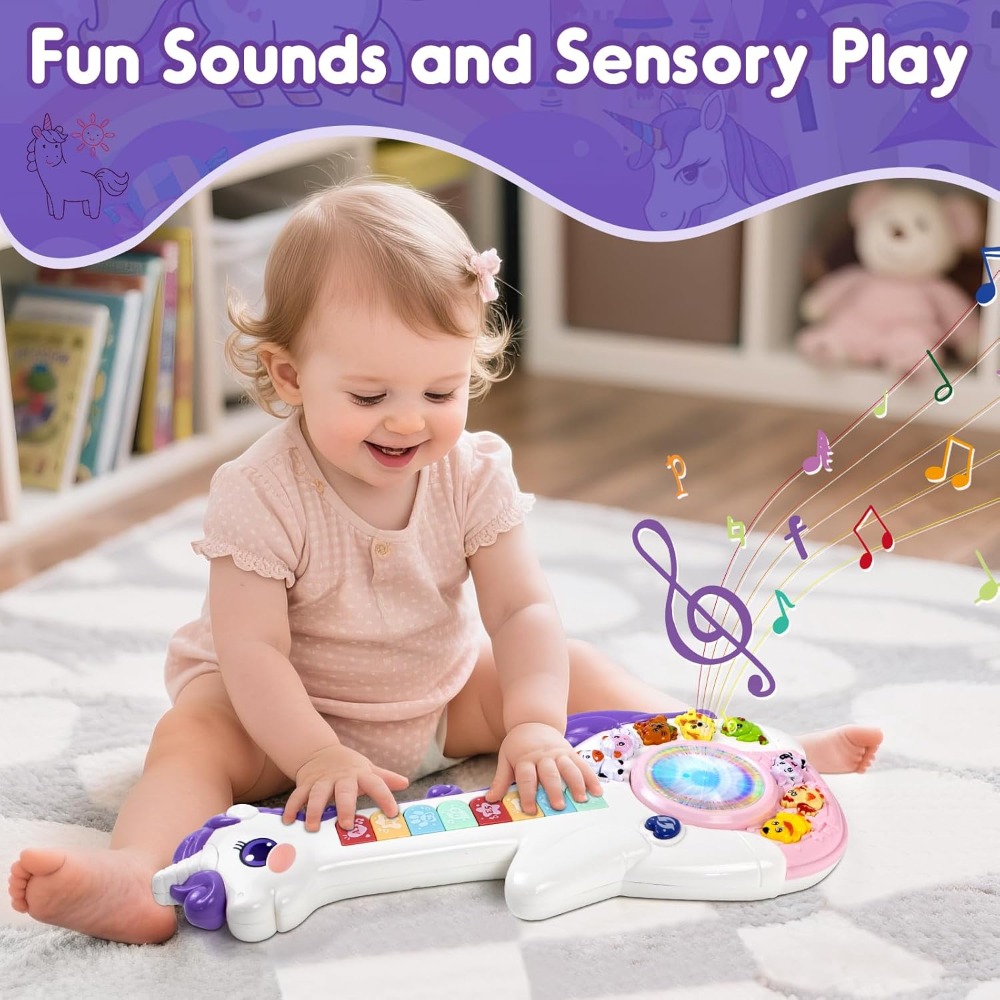 Baby Musical Unicorn Toys Educ - Kids First Education ulasan dan harga