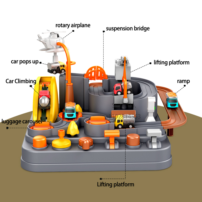 Hot Racing Rail Car Model Trai - Kids Educational Resources ulasan dan harga