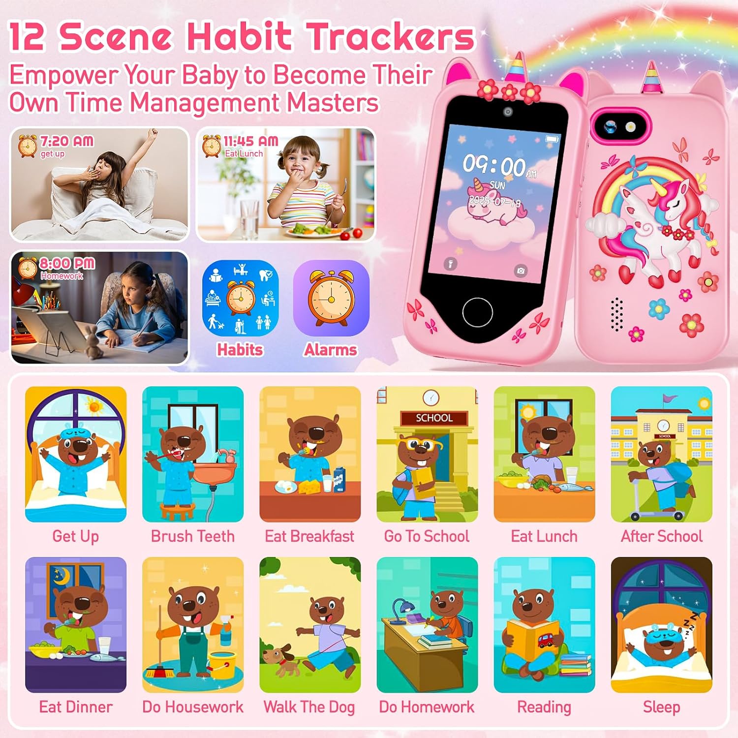 Children Smartphone Phone Toy  - Kids Education Video ulasan dan harga