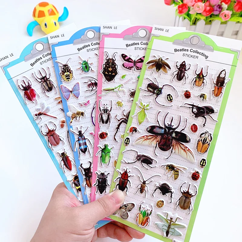 Hot Sale 3D Lifelike Insect St - Kids Education Charts ulasan dan harga