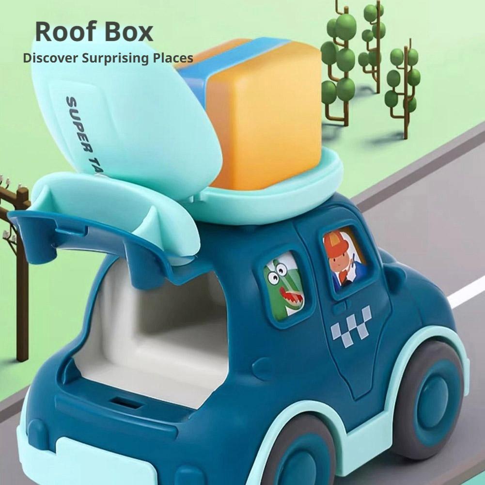 Cartoon Mini Pull Back Toy Car - Kids Educational Resources ulasan dan harga