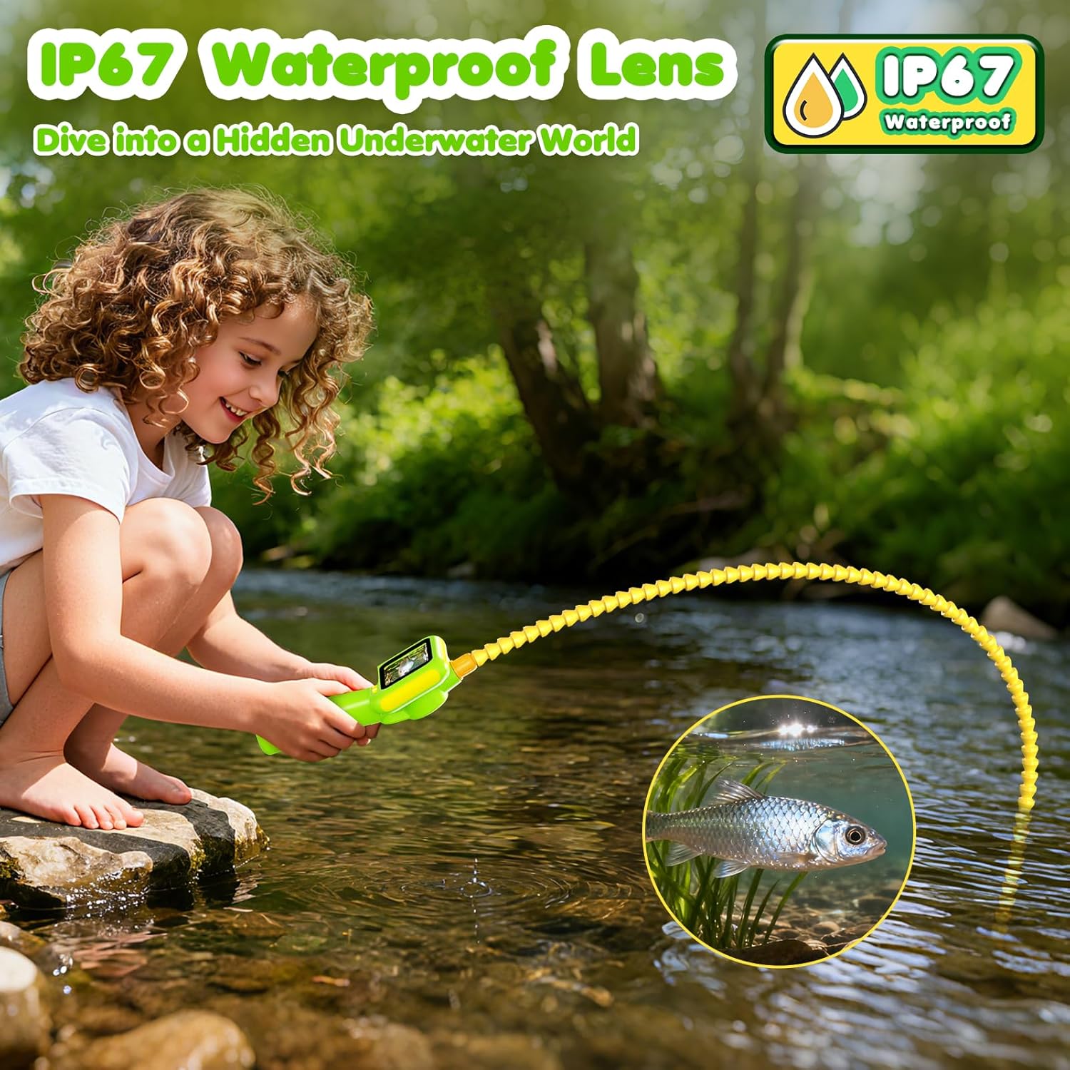 Endoscope for Kids, Borescope  - Kids Nature Education ulasan dan harga