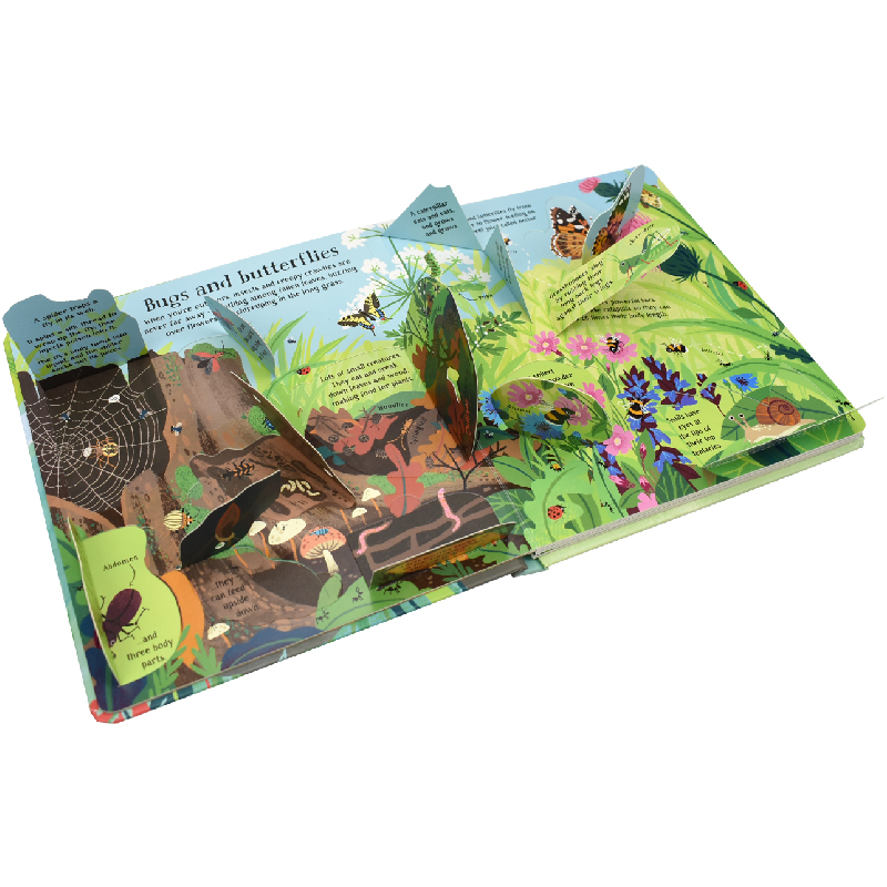 English Montessori 3D Usborne  - Kids Nature Education ulasan dan harga