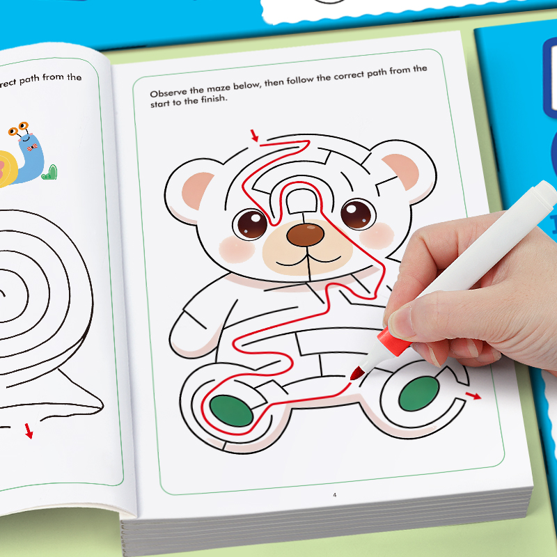 Maze Fun Drawing Book for Kids - Education Kids Definition ulasan dan harga