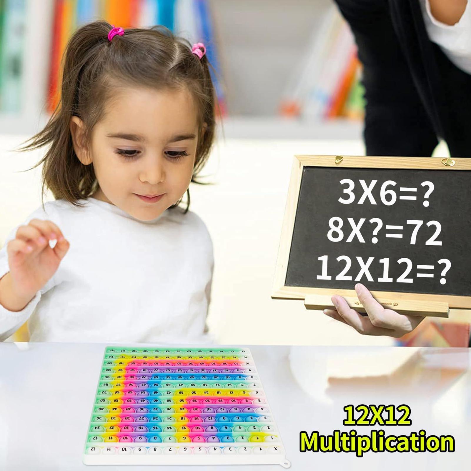 Rainbow Silicone Multiplicatio - Kids Education Charts ulasan dan harga