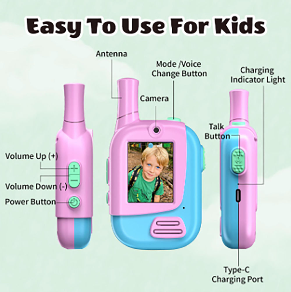 2 Pack Rechargeable Kids Video - Kids Education Video ulasan dan harga