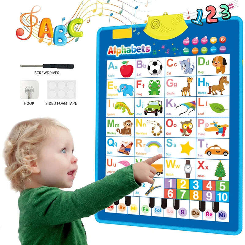 Electronic English Alphabet Wa - Kids Education Charts ulasan dan harga