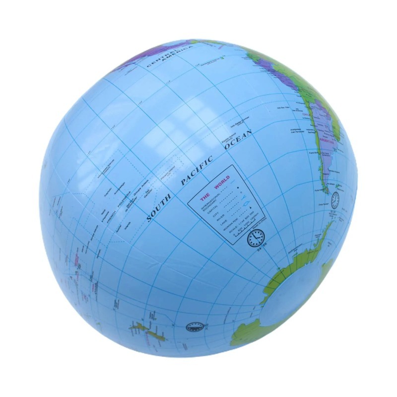 Inflatable Earth Globe Easy to - Educational Globe For Kids ulasan dan harga