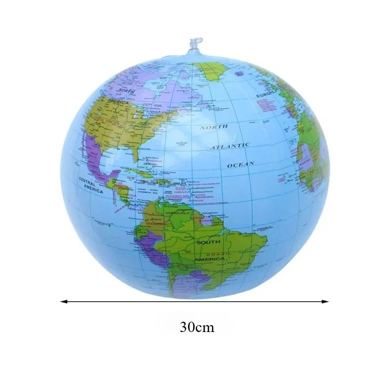Inflatable Earth Globe Easy to - Educational Globe For Kids ulasan dan harga