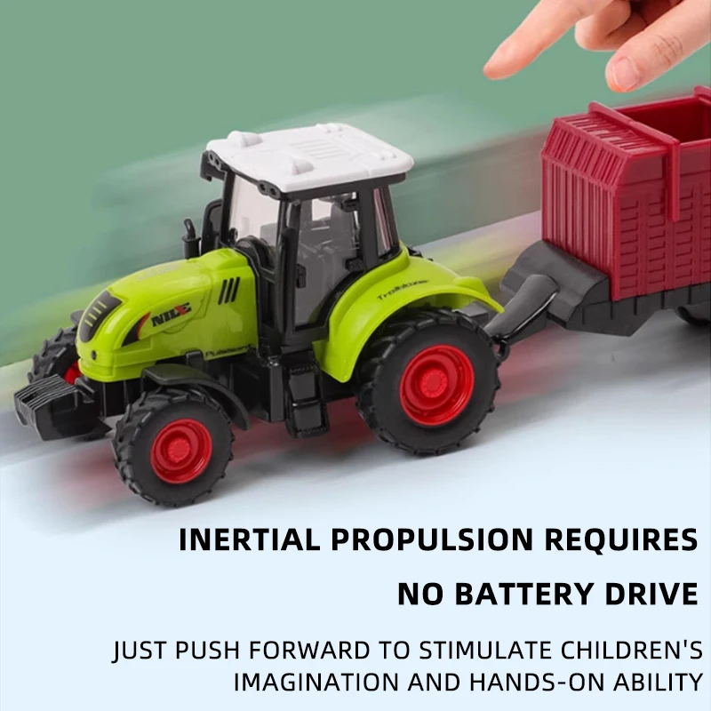 Tractor Inertia Car Farm Tract - Kids Education Product ulasan dan harga